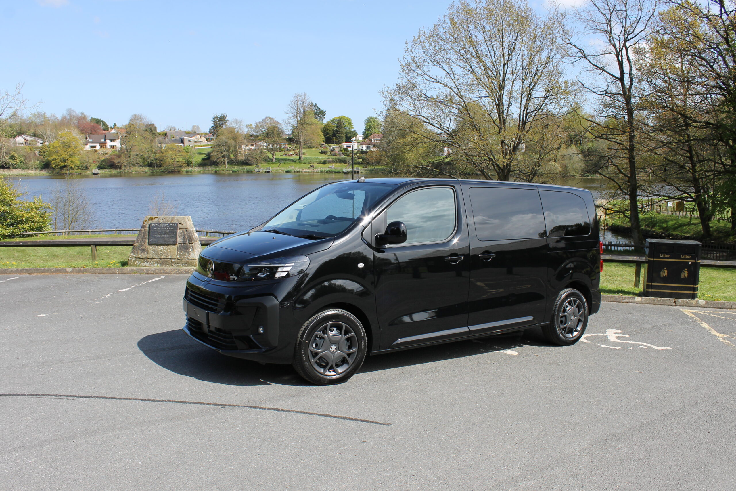 Vauxhall Vivaro Wheelchair accessible Vehicle at the park