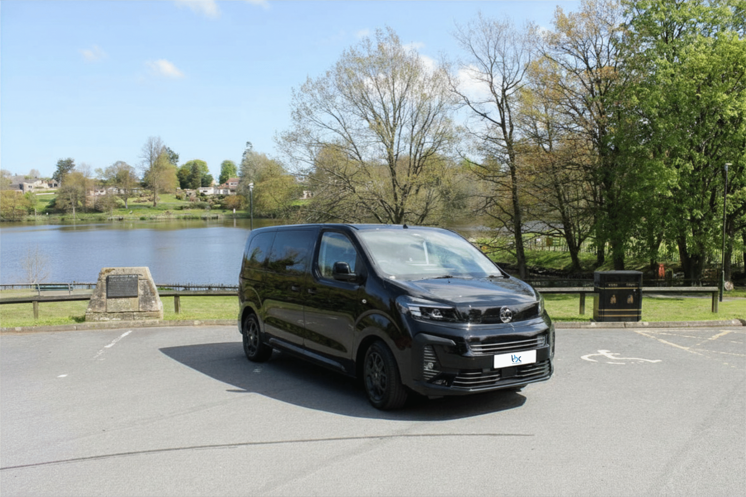 Vauxhall Vivaro Wheelchair accessible Vehicle at the park
