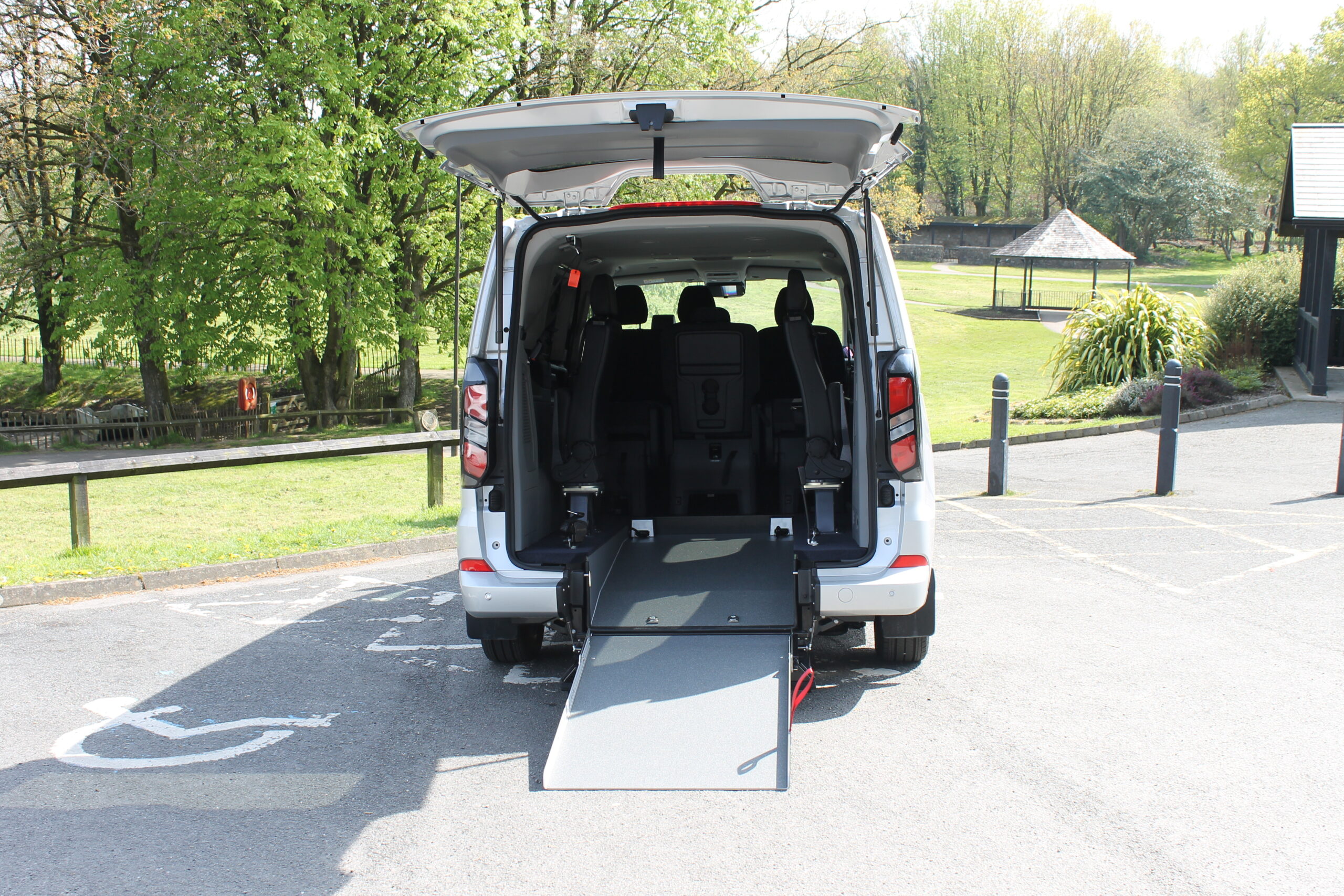 Vauxhall Vivaro Wheelchair accessible Vehicle at the park