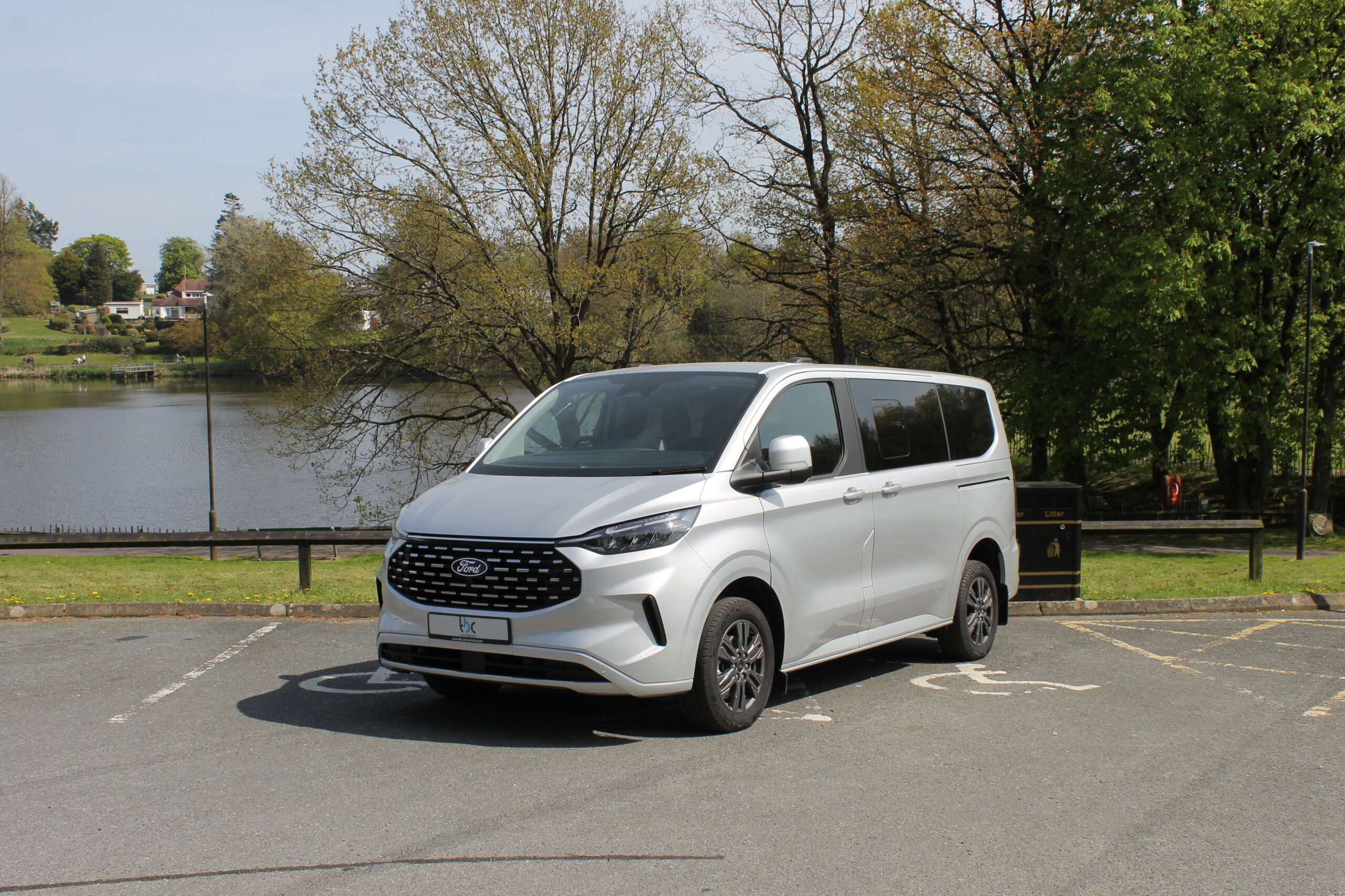 Vauxhall Vivaro Wheelchair accessible Vehicle at the park