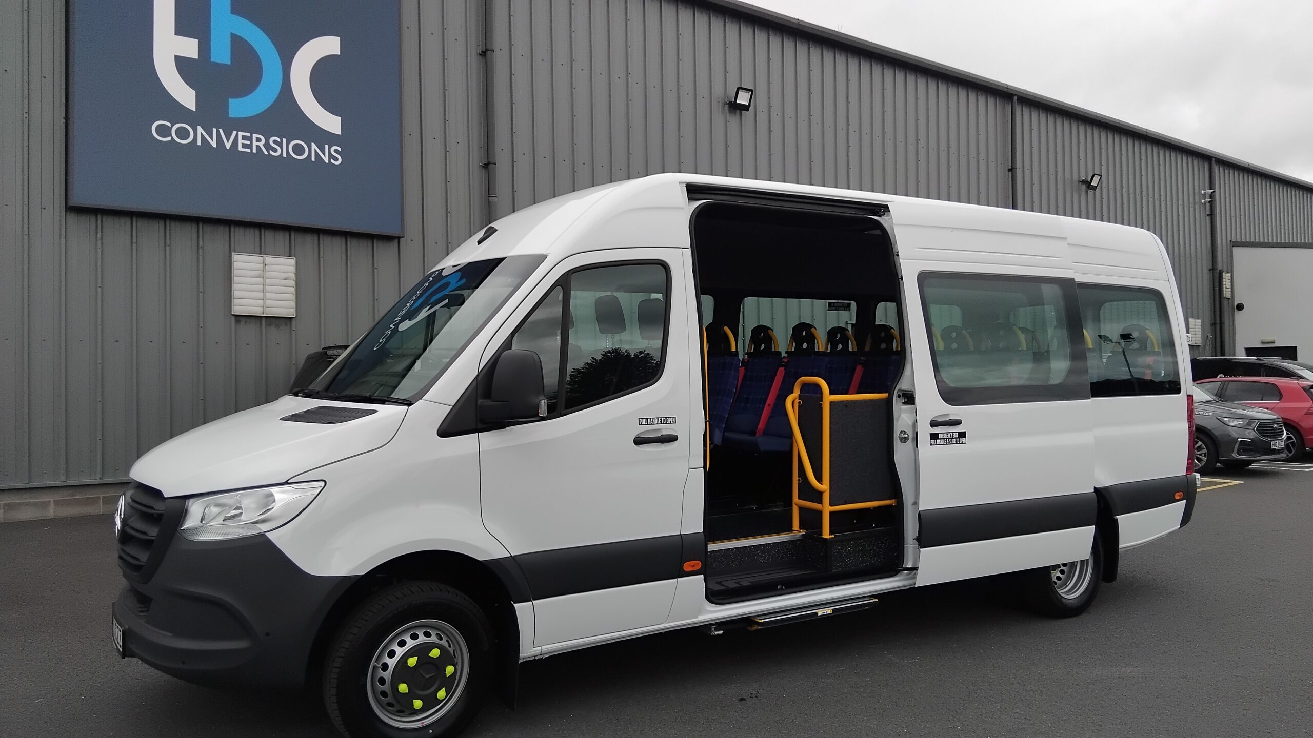side entry minibus